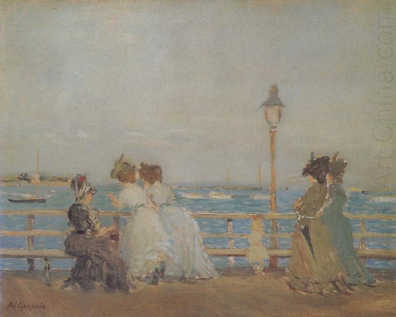 On South Boston Pier, Arthur Clifton Goodwin